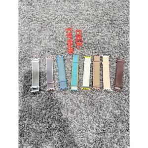 Never worn Apple Watch Bands Lot – Mixed Colors & Styles – Replacement Bands
